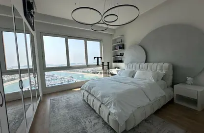 Apartment - 3 Bedrooms - 4 Bathrooms for rent in Marina Residences 3 - Marina Residences - Palm Jumeirah - Dubai