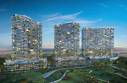 Apartment - 2 - 3 for sale in Golf Greens 2 Tower A - Golf Greens 2 - Golf Greens - Damac Hills - Dubai
