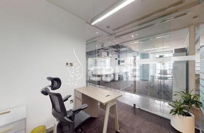 Office Space - Studio - 1 Bathroom for rent in Marina Plaza - Dubai Marina - Dubai