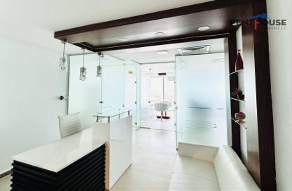 Office Space - Studio - 1 Bathroom for rent in The Prism - Business Bay - Dubai