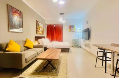 Apartment - Studio - 1 Bathroom for rent in Goldcrest Executive - JLT Cluster C - Jumeirah Lake Towers - Dubai