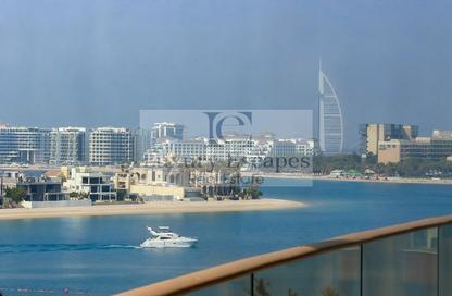 Townhouse - 1 Bedroom - 2 Bathrooms for rent in Sapphire - Tiara Residences - Palm Jumeirah - Dubai