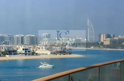Townhouse - 1 Bedroom - 2 Bathrooms for rent in Sapphire - Tiara Residences - Palm Jumeirah - Dubai