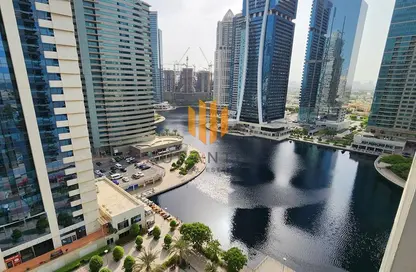 Apartment - 1 Bedroom - 2 Bathrooms for rent in Green Lakes Towers 2 - Green Lakes Towers - JLT Cluster S - Jumeirah Lake Towers - Dubai