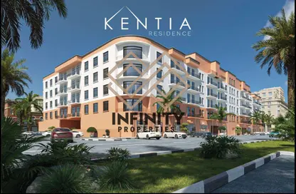 Apartment - 1 Bedroom - 2 Bathrooms for sale in Kentia - Ajman Uptown Villas - Ajman Uptown - Ajman