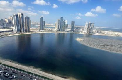 Apartment - 2 Bedrooms - 4 Bathrooms for sale in Beach Tower 2 - Al Khan Lagoon - Al Khan - Sharjah