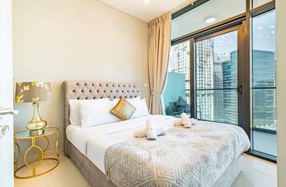 Apartment - 1 - 1 for rent in Zada Tower - Business Bay - Dubai