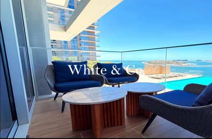 Apartment - 2 - 2 for rent in Beach Isle Tower 2 - Beach Isle - Emaar Beachfront - Dubai Harbour - Dubai