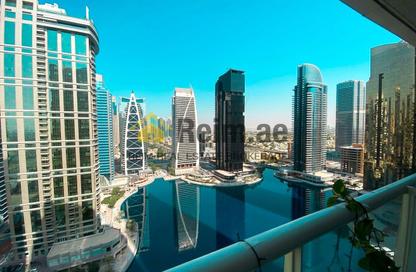 شقة - غرفة نوم - 1 حمام للايجار في ليك تيراس - (JLT) مجمع D - أبراج بحيرات الجميرا - دبي