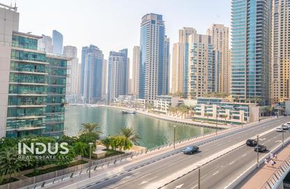 Apartment - 1 Bedroom - 2 Bathrooms for rent in Silverene Tower A - Silverene - Dubai Marina - Dubai