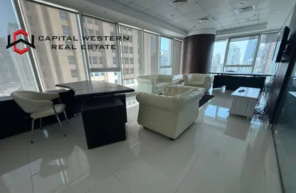 Office Space - Studio - 1 Bathroom for rent in Churchill Executive Tower - Churchill Towers - Business Bay - Dubai