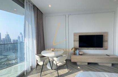 Apartment - Studio - 1 Bathroom for rent in Peninsula Three - Peninsula - Business Bay - Dubai