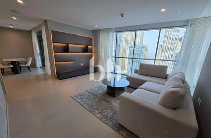 Apartment - 1 - 2 for rent in LIV Waterside - Dubai Marina - Dubai