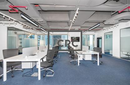 Office Space - Studio - 1 Bathroom for rent in Saba Tower 1 - JLT Cluster E - Jumeirah Lake Towers - Dubai