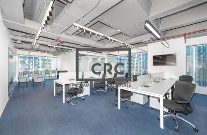 Office Space - Studio - 1 Bathroom for rent in Saba Tower 1 - JLT Cluster E - Jumeirah Lake Towers - Dubai