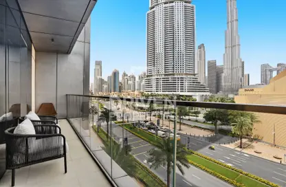 Apartment - 1 Bedroom - 1 Bathroom for rent in Boulevard Point - Downtown Dubai - Dubai