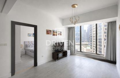 Apartment - 1 Bedroom - 1 Bathroom for rent in Silverene Tower B - Silverene - Dubai Marina - Dubai