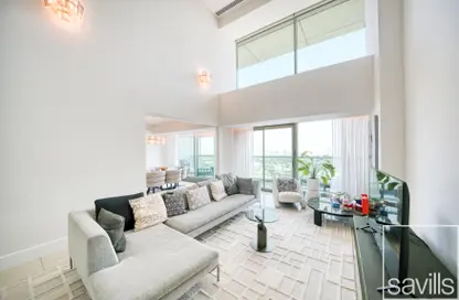 دوبلكس - 3 غرف نوم - 4 حمامات للايجار في جميرا ليفين - برج التجارة العالمي السكني - المركز المالي العالمي - دبي