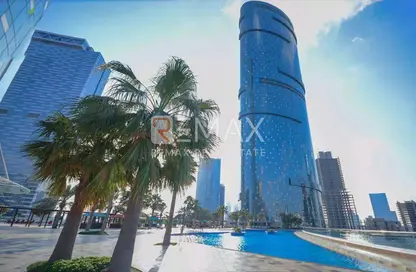 Apartment - 1 Bedroom - 2 Bathrooms for rent in Sun Tower - Shams Abu Dhabi - Al Reem Island - Abu Dhabi