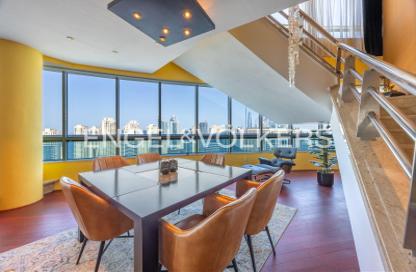 Apartment - 4 Bedrooms - 4 Bathrooms for rent in Horizon Tower - Dubai Marina - Dubai
