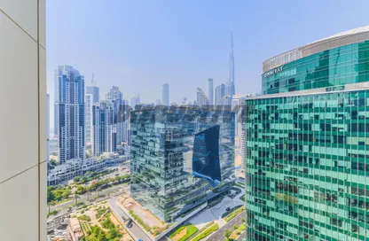 Apartment - Studio - 1 Bathroom for rent in Ahad Residences - Business Bay - Dubai