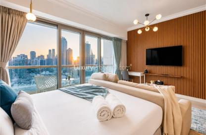 Apartment - Studio - 1 Bathroom for rent in 8 Boulevard Walk - Mohammad Bin Rashid Boulevard - Downtown Dubai - Dubai