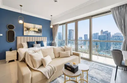 Apartment - 1 Bathroom for rent in 8 Boulevard Walk - Mohammad Bin Rashid Boulevard - Downtown Dubai - Dubai