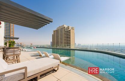Apartment - 1 Bedroom - 2 Bathrooms for rent in Elegance by Chaimaa - District 18 - Jumeirah Village Circle - Dubai