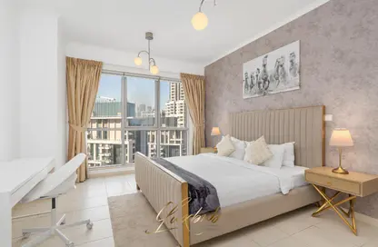 شقة - غرفة نوم - 2 حمامات للايجار في ذا ريزيدنس 7 - برج ريزيدنس - وسط مدينة دبي - دبي