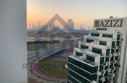 شقة - غرفة نوم - 2 حمامات للايجار في عزيزي فواد ريزيدنس - 2 مدينة دبي الطبية - الجداف - دبي