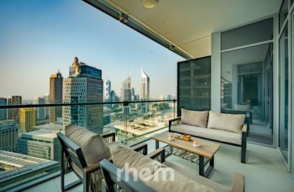 Apartment - 1 - 2 for rent in Burj Daman - DIFC - Dubai