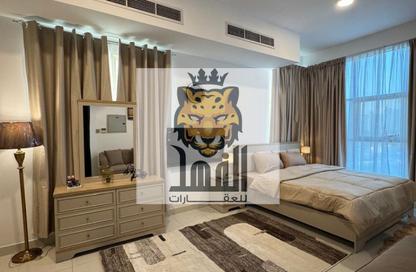 Apartment - Studio - 1 Bathroom for rent in Ajman Corniche Residences - Ajman Corniche Road - Ajman