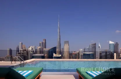 Apartment - 2 Bedrooms - 3 Bathrooms for rent in Intercontinental Residences Business Bay - Business Bay - Dubai