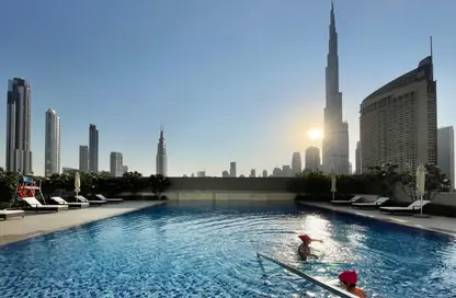 Apartment - 3 Bedrooms - 3 Bathrooms for rent in Downtown Views - Zabeel 2 - Zabeel - Dubai