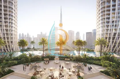 شقة - غرفة نوم - 2 حمامات للبيع في بن غاطي سكاي رايز برج ب - بن غاطي سكاي رايز - الخليج التجاري - دبي