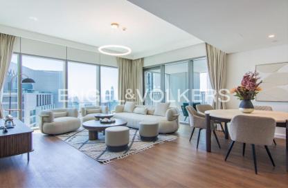 Apartment - 3 Bedrooms - 4 Bathrooms for rent in Downtown Views II Tower 1 - Downtown Views II - Zabeel 2 - Zabeel - Dubai