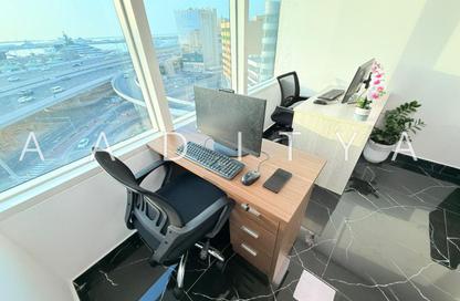 Office Space - Studio - 1 Bathroom for rent in Fatima Mohammad Ahmad Bin Suleiman Building - Al Raffa - Bur Dubai - Dubai