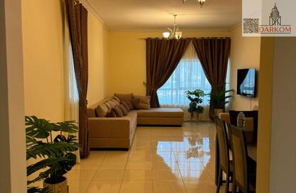 Apartment - 2 Bedrooms - 3 Bathrooms for sale in Orient Tower 1 - Orient Towers - Al Bustan - Ajman