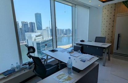 Office Space - Studio - 1 for rent in The Prime Tower - Business Bay - Dubai