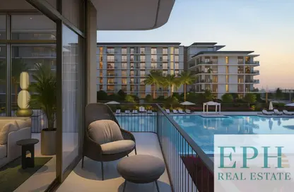 Apartment - 2 Bedrooms - 2 Bathrooms for sale in Clearpoint Building 3 - Clearpoint - Mina Rashid - Dubai