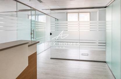 Office Space - Studio - 1 Bathroom for rent in The Prism - Business Bay - Dubai