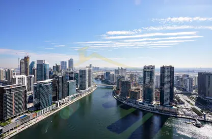 شقة - 2 غرف نوم - 2 حمامات للايجار في بنينسولا ثري - بنينسولا - الخليج التجاري - دبي