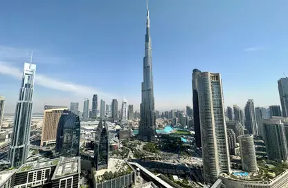 شقة - 2 غرف نوم - 3 حمامات للايجار في فندق العنوان- سكاي فيو 2 - أبراج العنوان سكاي فيو - وسط مدينة دبي - دبي