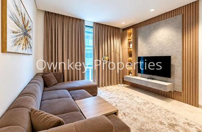 Apartment - 1 - 2 for rent in Aumary Residence - Meydan Avenue - Meydan - Dubai