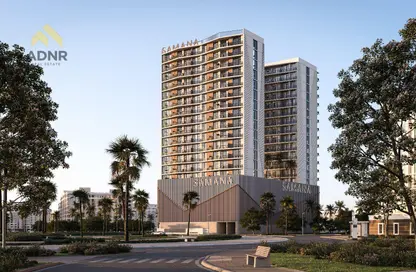 Apartment - 2 Bedrooms - 3 Bathrooms for sale in Greenfield by Samana Developers - International City Phase 2 - Al Warsan 4 - Al Warsan - Dubai