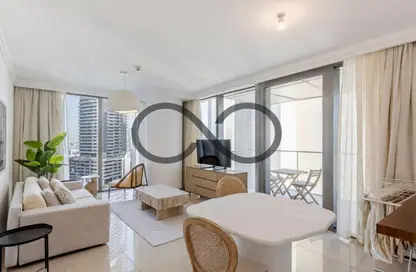 Apartment - 1 Bedroom - 2 Bathrooms for rent in Boulevard Point - Downtown Dubai - Dubai