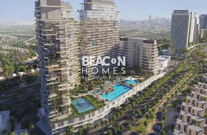 Apartment - 1 Bedroom - 2 Bathrooms for sale in Damac District Tower A - Damac District - Damac Hills - Dubai Apartment - 1 Bedroom - 2 Bathrooms for sale in Damac District Tower A - Damac District - Damac Hills - Dubai