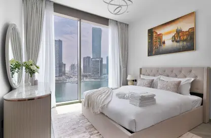 Apartment - 1 Bedroom - 1 Bathroom for rent in Peninsula Three - Peninsula - Business Bay - Dubai