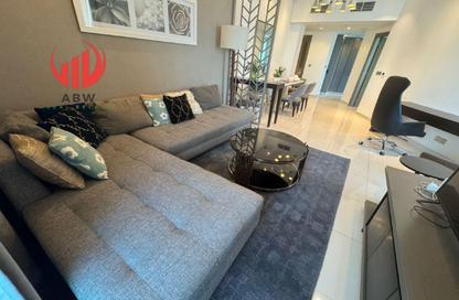 Apartment - 1 Bedroom - 2 Bathrooms for rent in Damac Maison Prive A - Damac Maison Prive - Business Bay - Dubai