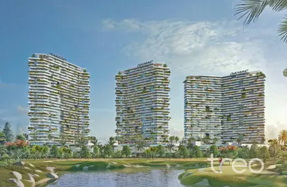 Apartment - 1 Bedroom - 2 Bathrooms for sale in Golf Greens 1 Tower A - Golf Greens 1 - Golf Greens - DAMAC Hills - Dubai